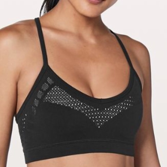 NWT BLACK LULULEMON REVEAL HYBRID BRA INTERCONNECT - Picture 3 of 7